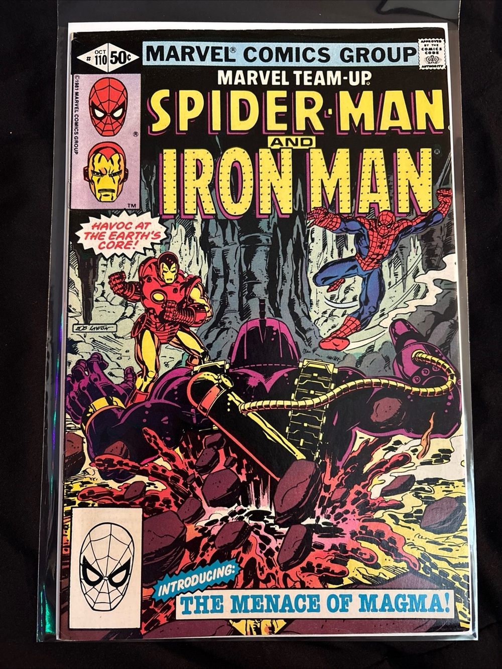 Marvel Team-Up #110 Spider-Man And Iron Man Marvel Comics 1981